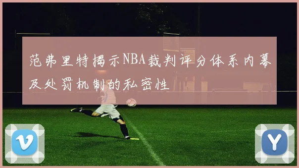 范弗里特揭示NBA裁判评分体系内幕及处罚机制的私密性